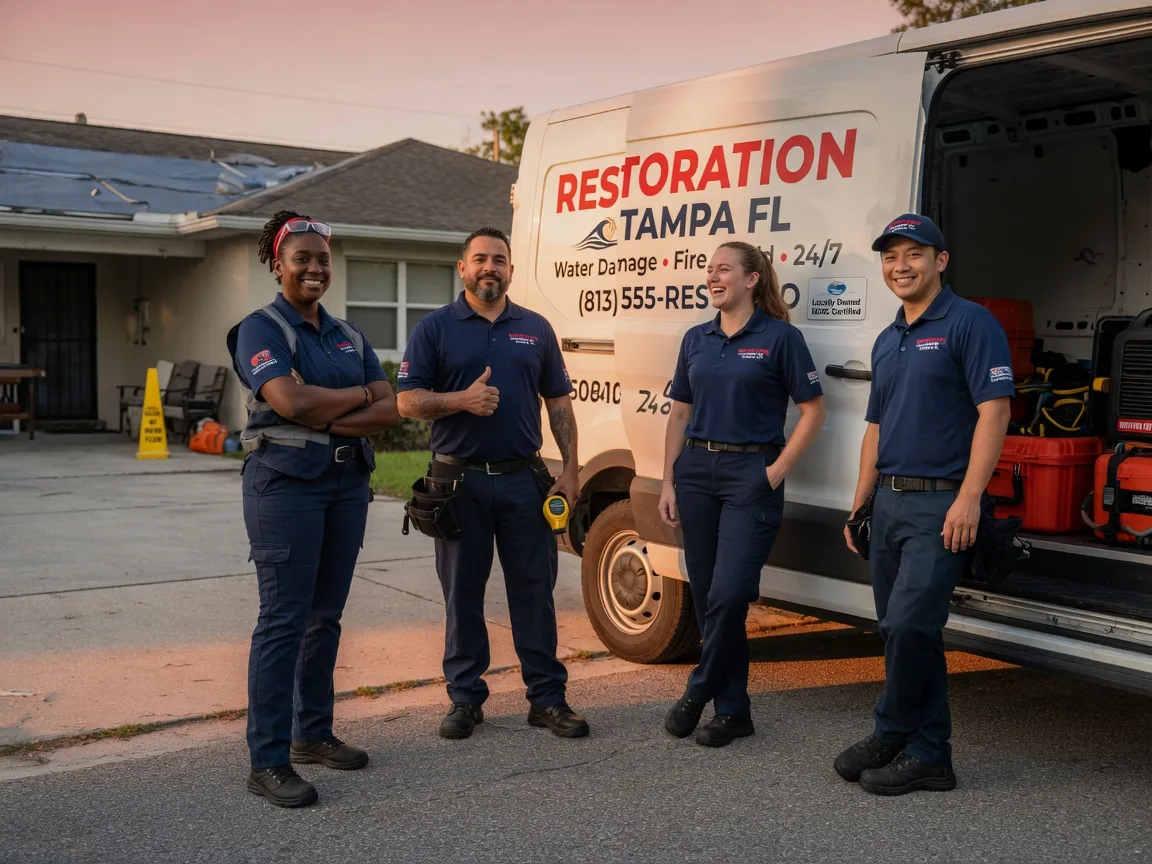 Water Damage Restoration company in Bridgeport, OH